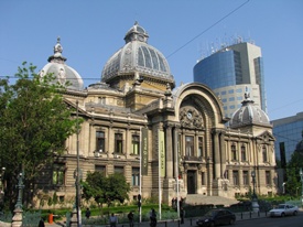 Palatul CEC, unul dintre simbolurile arhitecturale ale Bucurestiului